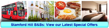 Reserve Bed and Breakfasts in Stamford Hill