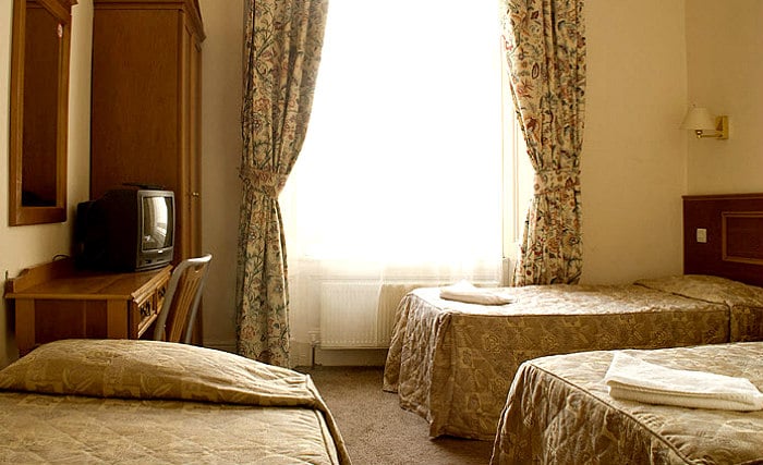 A typical room at Pembridge Palace Hotel London