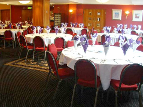 The beautiful wedding room at London Wembley International Hotel