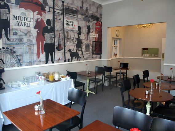 Un lugar para comer en Chelsea House Hotel