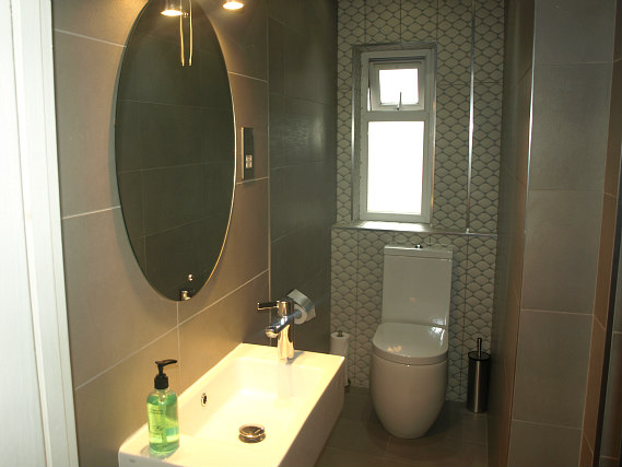 Baño en Chelsea House Hotel