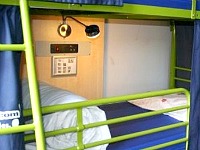 A typical room at London Eye Hostel