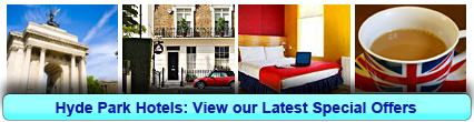 Hyde Park Hotels: Book from only £18.00 per person!