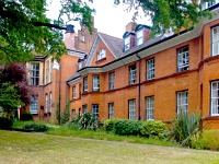 The exterior of Hampstead Rooms