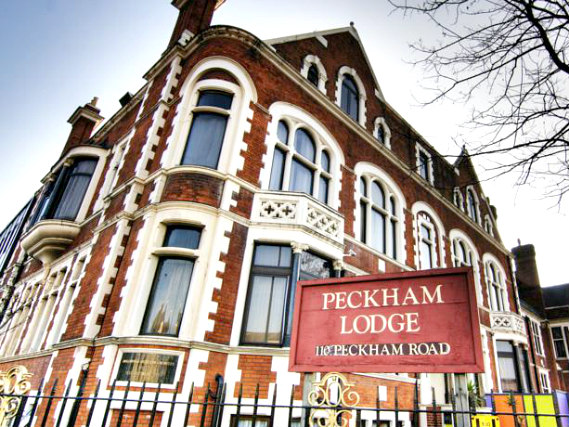 Fachada de Peckham Lodge