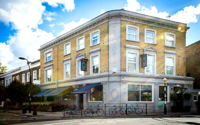 The exterior of Wishing Well Inn London