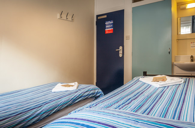 Habitación doble con camas separadas en Carr-Saunders Hall