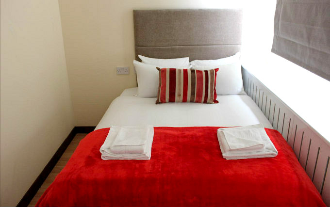 A typical double room at SO Kings Cross Hotel