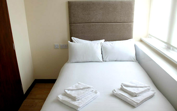 A typical double room at SO Kings Cross Hotel