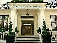 The Entrance to The Shaftesbury Hyde Park Paddington