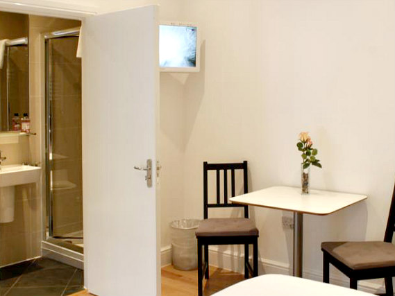 A typical room at 146 Suites Gloucester Place