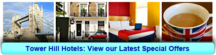 Tower Hill Hotels: Book from only £13.06 per person!
