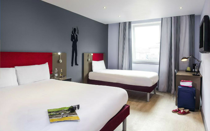 A typical triple room at All Seasons London Leyton