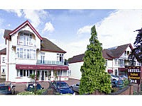 Exterior of Skyways Hotel