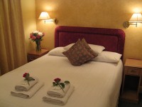 A double room at Lincoln House Hotel