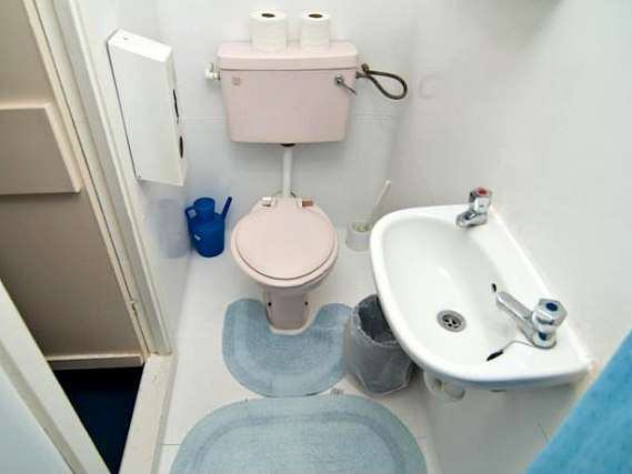 Enjoy the privacy and convenience of your own private bathroom