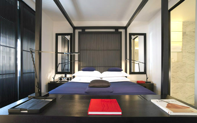 A double room at Hyde Park Towers Hotel
