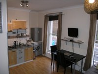 A large studio, with all mod cons