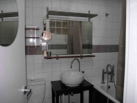 A fully fitted bathroom