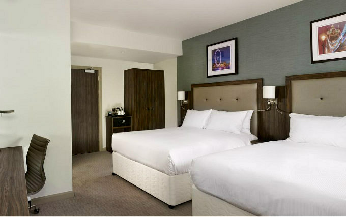 Quad room at Jurys Inn Islington