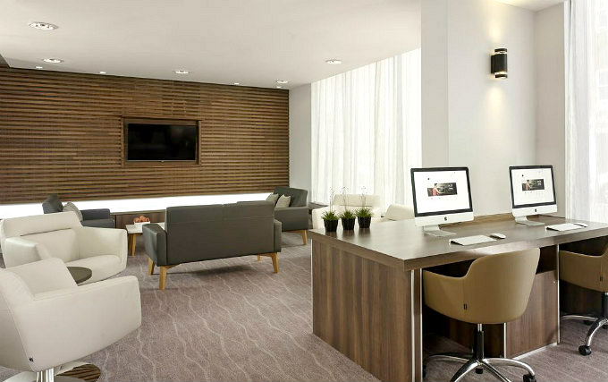 Most rooms have desks at the Jurys Inn Islington