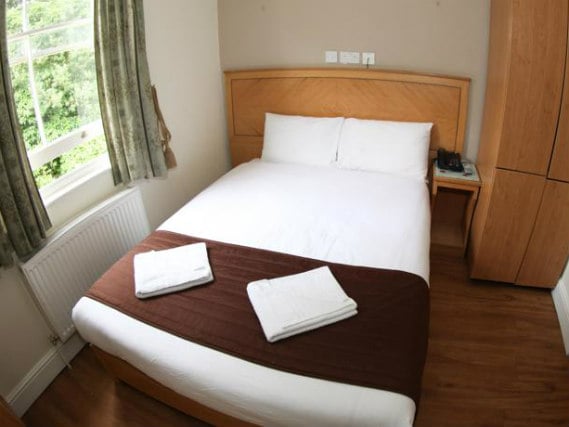 A typical room at Kensington Suite Hotel