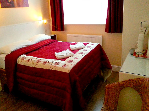 A double room is perfect for a couple