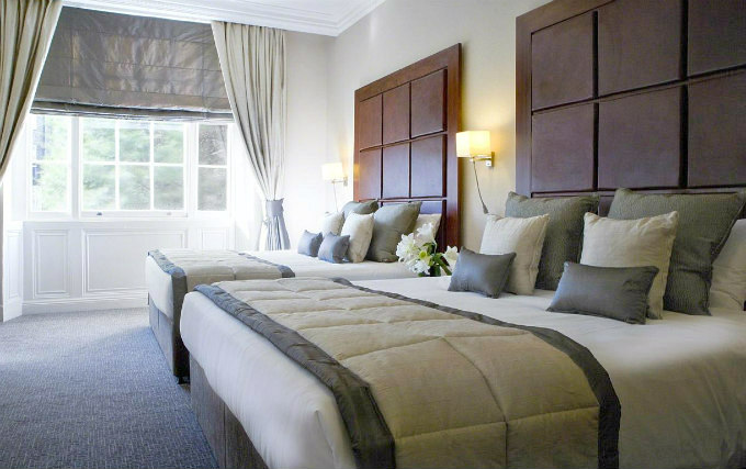 Quad room at The Beauchamp