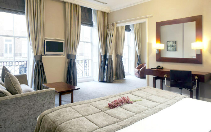 A typical room at The Beauchamp