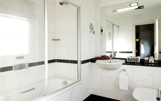 A typical bathroom at The Beauchamp