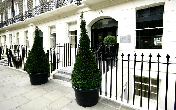 An exterior view of The Beauchamp