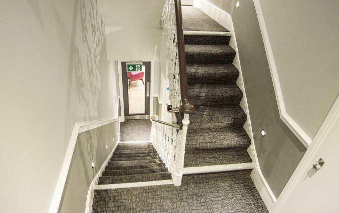 Stairs at Mornington Hotel London Victoria