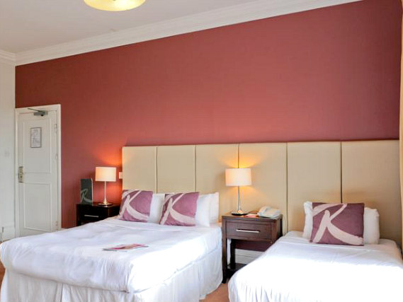 Triple rooms at Raglan Hotel are the ideal choice for groups of friends or families