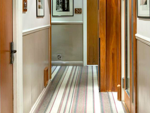 Common areas at Garden View Hotel