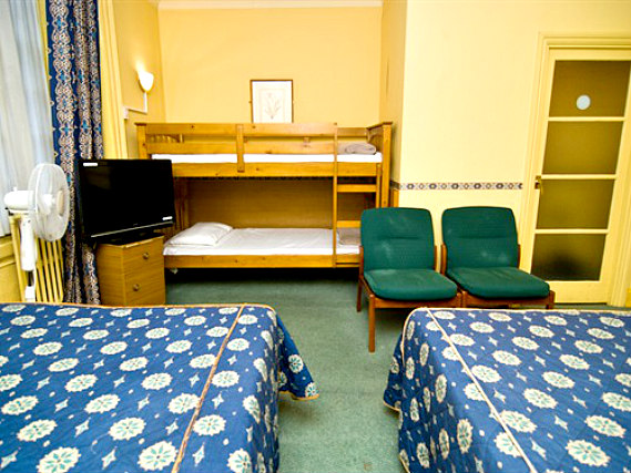 Quad rooms are great for friends and family sharing