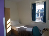 A typical single room at Northumberland House TopFloor!