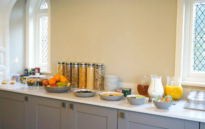 Enjoy a great breakfast at The Lawn Guest House
