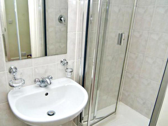 Enjoy the privacy and convenience of your own private bathroom