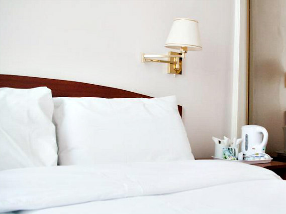 Enjoy a hot drink thanks to the tea/coffee making facilities in your room