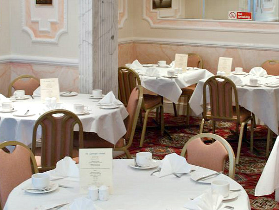 A place to eat at St Georges Hotel BnB