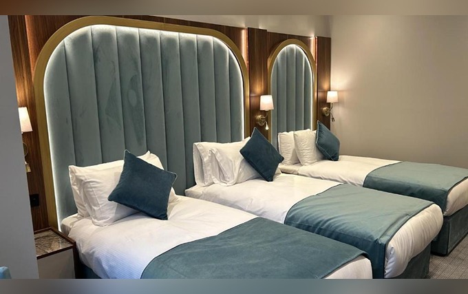 Triple rooms are great for friends and family sharing