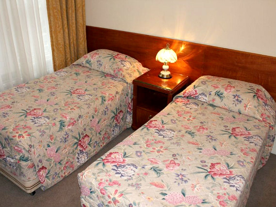 Put your feet up in front of the TV in your room