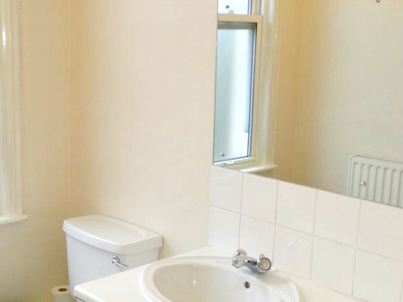 Le coin salle de bains de Excel Guest House London