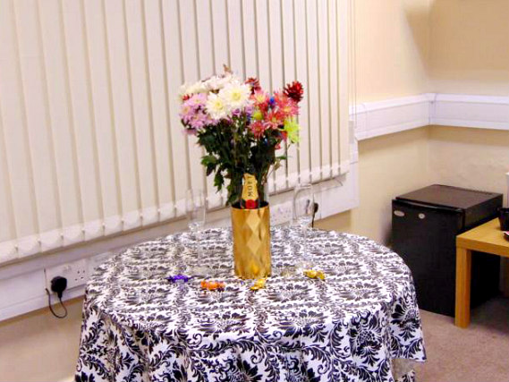 Une zone collective à Excel Guest House London