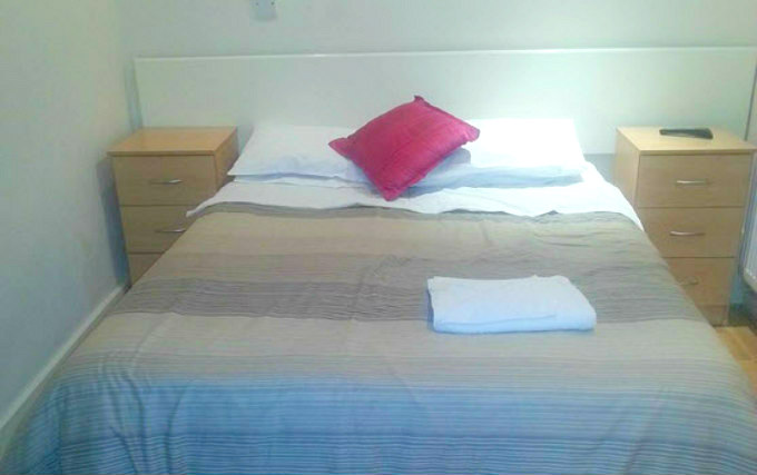 A double room at Lisa Court Hotel