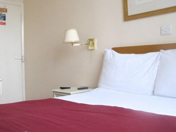 A double room at Chiswick Lodge Hotel