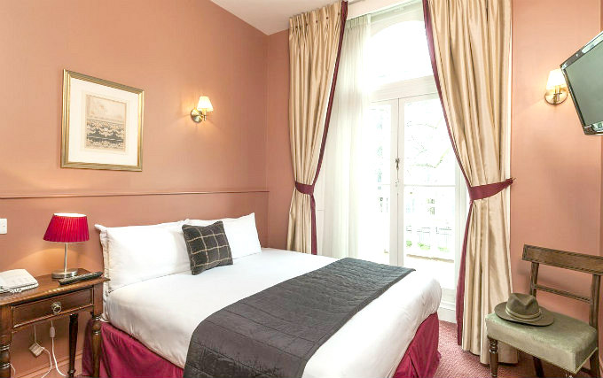 A double room at Rose Court Hotel