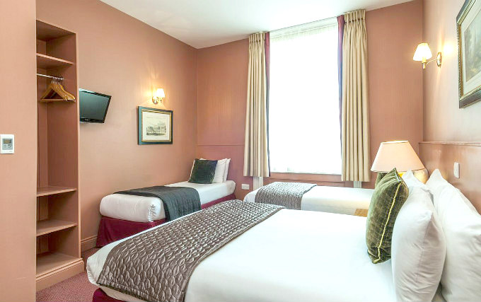 Triple room at Rose Court Hotel