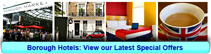 Borough Hotels: Book from only £21.38 per person!