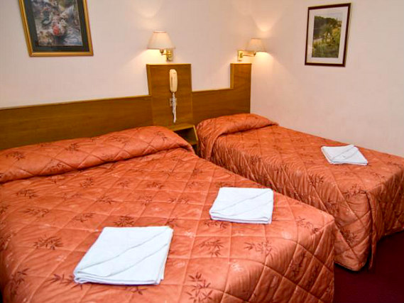 Triple rooms at Alexandra Hotel are the ideal choice for groups of friends or families